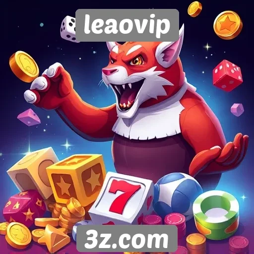 Variedade de jogos disponíveis no leaovip